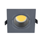 VGRADNA LED SVETILKA 93X93 mm 7W V DVEH BARVAH