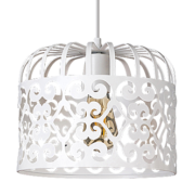 VISEČA SVETILKA ALESSANDRA fi 260 mm E27 60W BELA ALI ČRNA