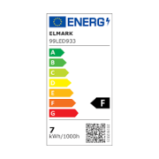 G9 LED SIJALKA 7W 3000K, 4000K ALI 6500K