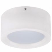 STROPNA LED SVETILKA SANDRA fi 180 mm 15W 4200K BELA ALI ČRNA