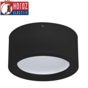 STROPNA LED SVETILKA SANDRA fi 180 mm 15W 4200K BELA ALI ČRNA