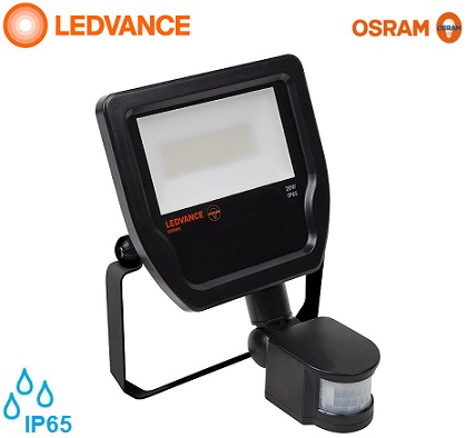 senzorski-zunanji-led-industrijski-reflektorji-osram-ledvance-ip65-20w-črni