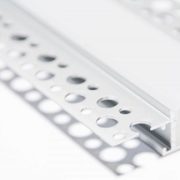 VGRADNI ALU PROFIL ZA MAVČNE PLOŠČE ALU100-R2 2 METRA