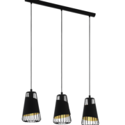 VISEČA SVETILKA AUSTELL 765 mm E27 3X60W