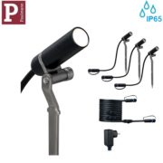 TALNA VBODNA LED SVETILKA SHINE SPOT PLANTINI SET 3X2,5W IP65