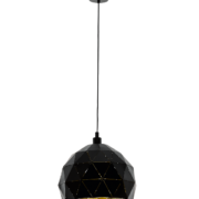 VISEČA SVETILKA ROCCAFORTE fi 400 mm E27 60W BELA ALI ČRNA