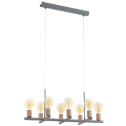 VISEČA SVETILKA ADRI 785 mm E27 8X60W