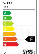 E14 LED SIJALKA 7W 3000K SAMSUNG DIODE