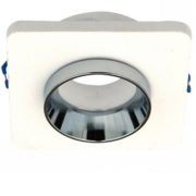 VGRADNA SVETILKA IZ MAVCA 100X100 mm GU10 V TREH BARVAH