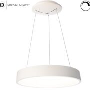 VISEČA ZATEMNILNA LED SVETILKA SCULPTORIS fi 800 mm 60W BELA ALI ČRNA