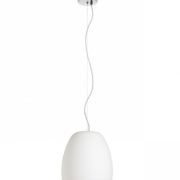 VISEČA SVETILKA COROA fi 280 mm E27 53W BELA ALI ČRNA