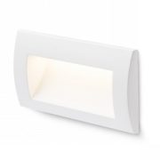 VGRADNA LED SVETILKA GORDIQ 140X70 mm 3W 3000K IP65 V DVEH BARVAH