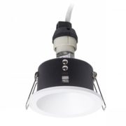 VGRADNA SVETILKA BERMUDA fi 85 mm GU10 IP65 BELA ALI ČRNA