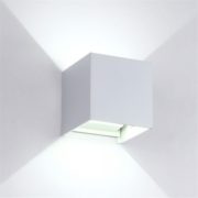 ZUNANJA STENSKA LED SVETILKA 2X5W 4000K IP54 V TREH BARVAH