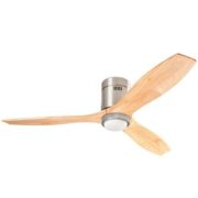 STROPNI VENTILATOR Z LED SVETILKO STEM fi 1371 mm 15W 3000K V DVEH BARVAH