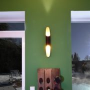 STENSKA LED ZATEMNILNA SVETILKA APODIS 12W 3000K V DVEH BARVAH