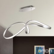 VISEČA ZATEMNILNA LED SVETILKA CIRCUS 850X290 mm 36W 3000K V DVEH BARVAH