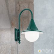 ZUNANJA STENSKA SVETILKA CHALET E27 60W IP23 V DVEH BARVAH