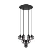 VISEČA SVETILKA ARISCANI fi 655 mm E27 10X40W V TREH BARVAH