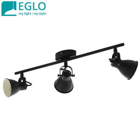 trojni-retro-vintage-spot-reflektor-gu10-eglo-črni