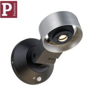 SENZORSKA STENSKA LED SVETILKA CONE 8W IP44