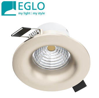 okrogla-vgradna-led-svetilka-eglo-brušen-nikelj