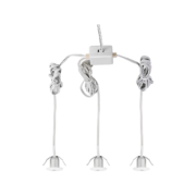 VGRADNA LED SVETILKA CHANGO fi 32 mm SET 3X1W IP44