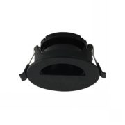 VGRADNA SVETILKA fi 83 mm GU10 BELA ALI ČRNA