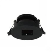 VGRADNA SVETILKA fi 83 mm GU10 BELA ALI ČRNA