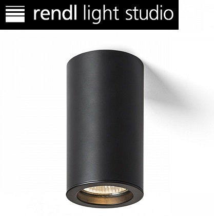 stropni-okrogli-gu10-reflektor-črni