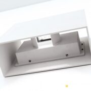 ZUNANJA STENSKA LED SVETILKA AKZENT 2X6W 3000K IP65 ČRNA ALI BELA