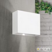 ZUNANJA STENSKA LED SVETILKA AKZENT 2X6W 3000K IP65 ČRNA ALI BELA