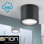 STROPNA LED SVETILKA SPUTNIK fi 145 mm 13W IP65 BELA ALI ČRNA