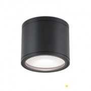STROPNA LED SVETILKA SPUTNIK fi 145 mm 13W IP65 BELA ALI ČRNA