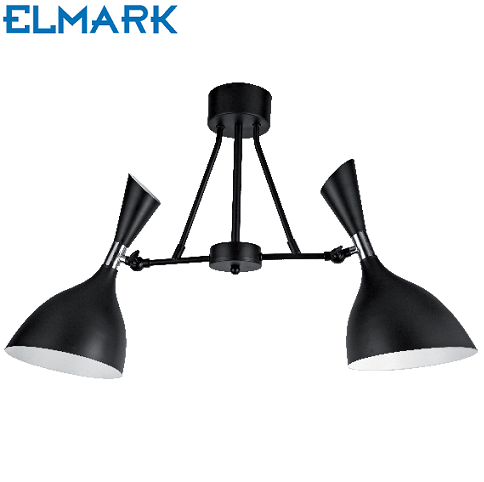 vintage-lestenec-črni-e14