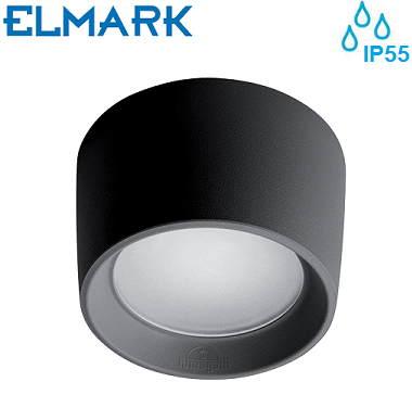 zunanja-stropna-nadgradna-nadometna-led-svetilka-downlighter-ip55-črna