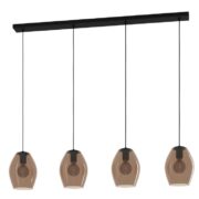 VISEČA SVETILKA ESTANYS 1130 mm E27 4X60W V DVEH BARVAH