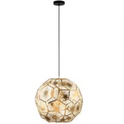 VISEČA SVETILKA SKOURA fi 500 mm E27 60W V DVEH BARVAH