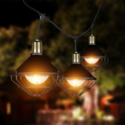 RETRO VINTAGE SVETLOBNA VERIGA 3 METRE V DVEH BARVAH IP65