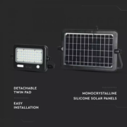 SOLARNI SENZORSKI LED REFLEKTOR 10W 4000K IP65