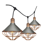 STENSKA SVETILKA E27 60W V DVEH BARVAH