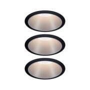 VGRADNA ZATEMNILNA LED SVETILKA COLE fi 88 mm SET 3X6,5W 2700K IP44 V PETIH BARVAH