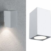 ZUNANJA STENSKA LED SVETILKA FLAME 3,8W 3000K IP44 BELA ALI ČRNA