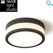 LED SVETILKA CIRA fi 235 mm 12W 3000K IP44 ČRNA ALI KROM