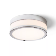 LED SVETILKA CIRA fi 235 mm 12W 3000K IP44 ČRNA ALI KROM