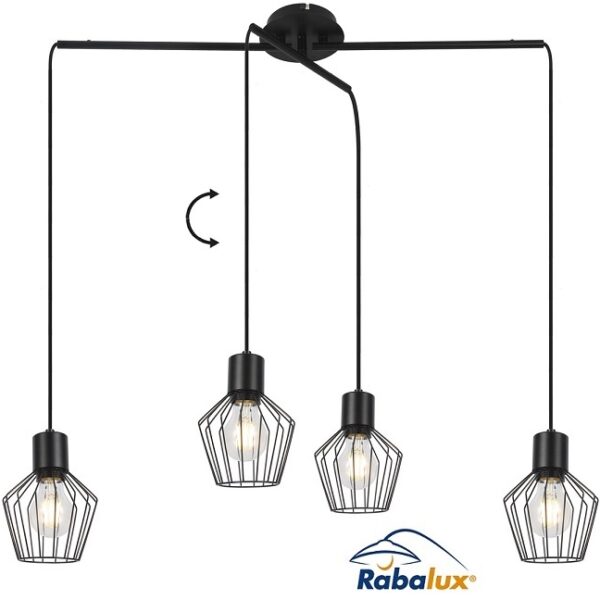 VISEČA SVETILKA BELANO E27 4X40W