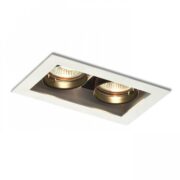 VGRADNA SVETILKA MONE 160X98 mm 2XGU5,3/MR16 50W