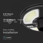 SOLARNA SENZORSKA LED SVETILKA 7,5W 4000K ALI 6400K IP65 SOLARNA SENZORSKA LED SVETILKA 7,5W 4000K ALI 6400K IP65