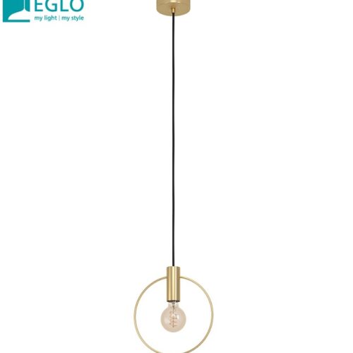 vintage-lestenec-zlati-brušena-medenina-E27