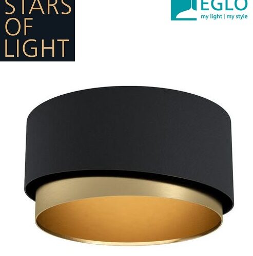 stropna-tekstilna-svetilka-črna-zlata